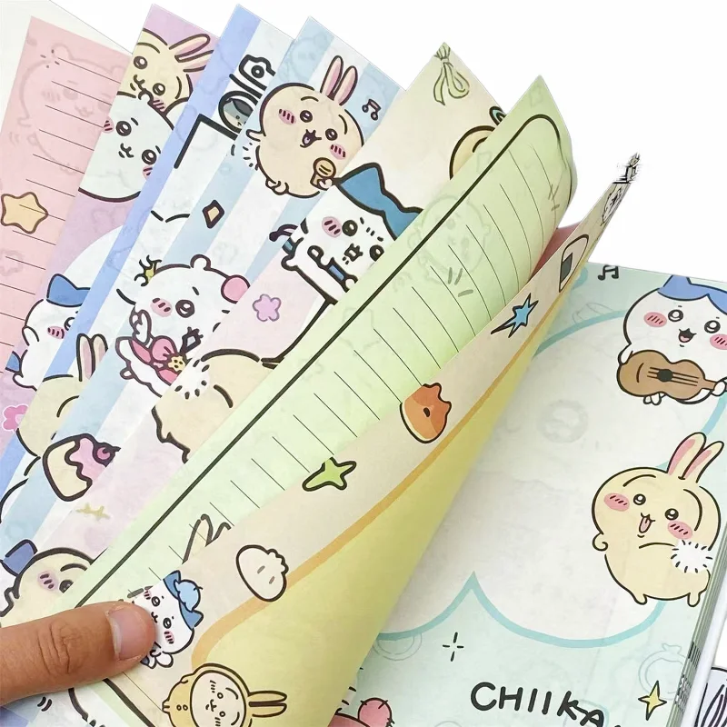 Books - Caderno Fofo Chiikawa, 80 Folhas, Bloco