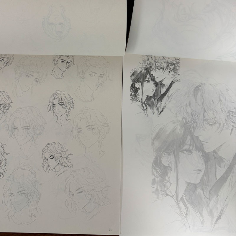 Caderno de Desenho de Mangá e  - Chinese Calligraphy Practice Book avaliação e preço