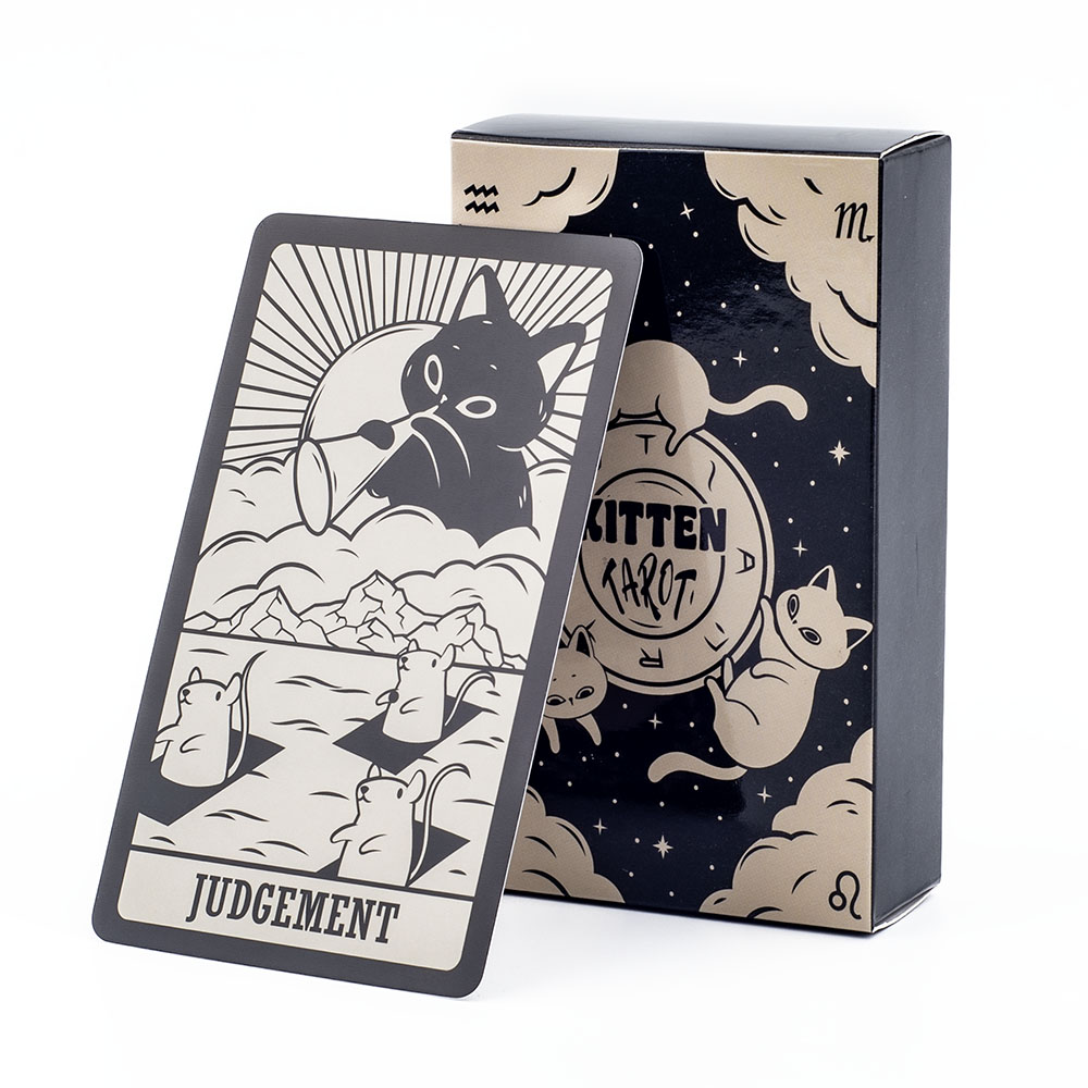 Baralho de Tarot Kitten, 78 ca - Tarot Deck With Guidebook avaliação e preço