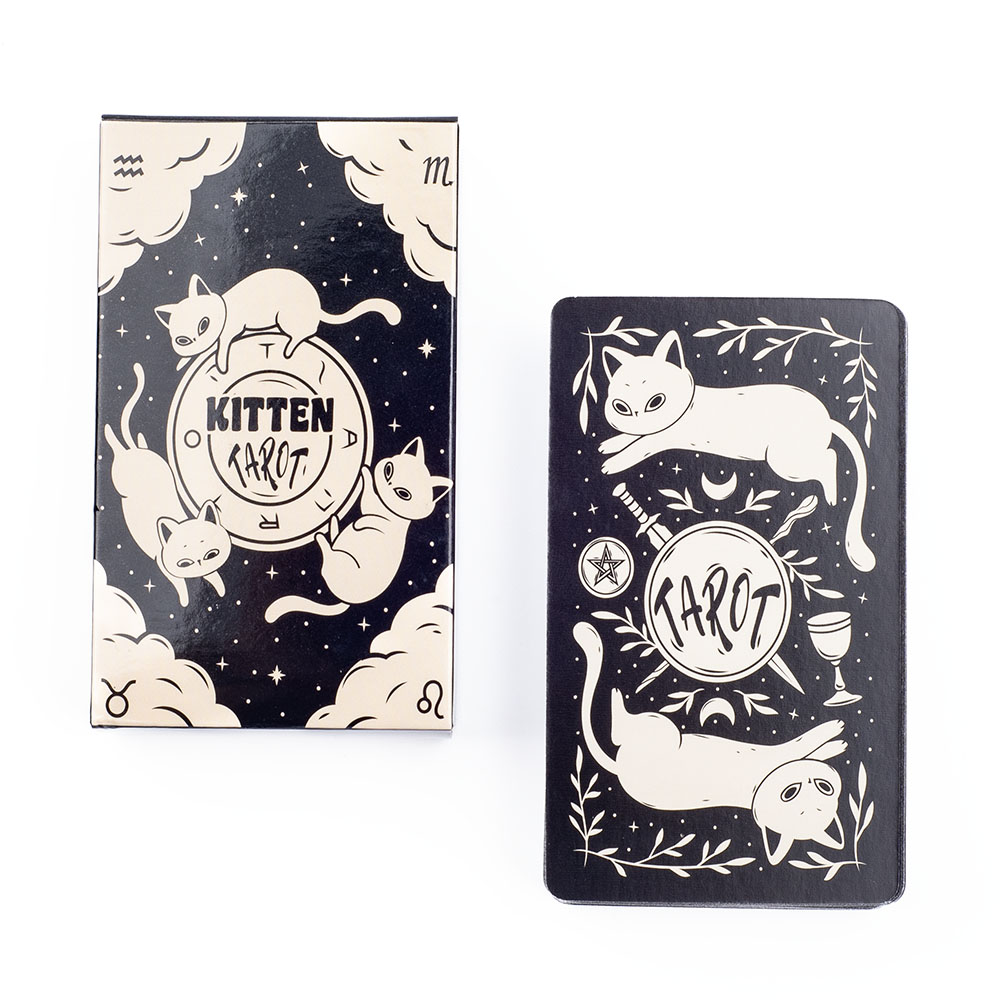Baralho de Tarot Kitten, 78 ca - Tarot Deck With Guidebook avaliação e preço