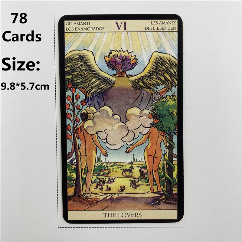 Caixa de metal edição dourada  - Tarot Deck With Guidebook avaliação e preço
