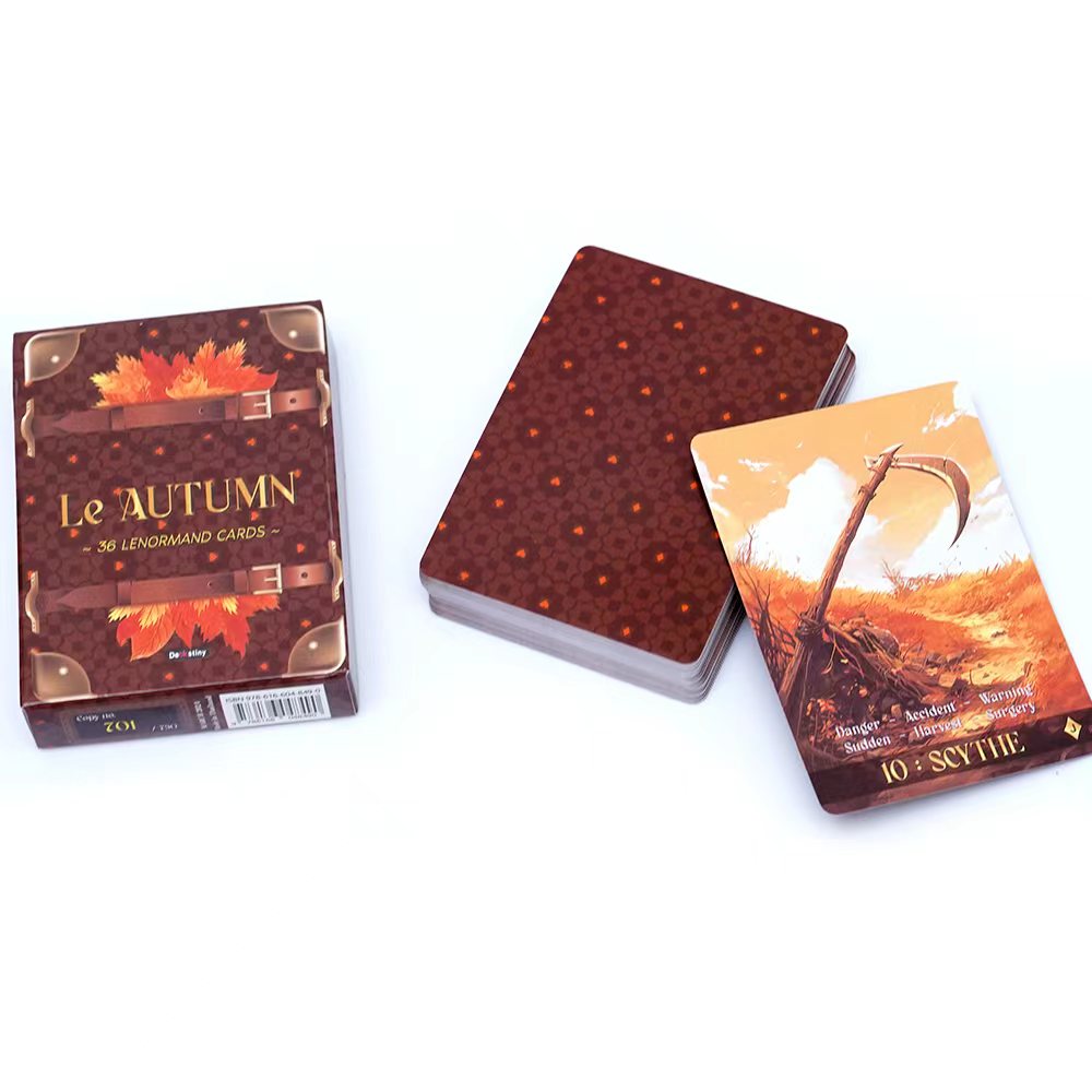 Lenormand tarô baralho le outo - Tarot Deck With Guidebook avaliação e preço