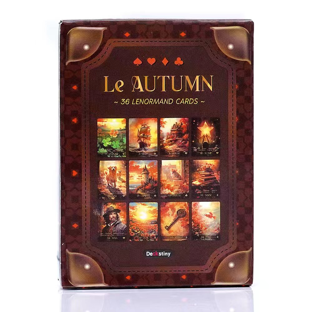 Lenormand tarô baralho le outo - Tarot Deck With Guidebook avaliação e preço