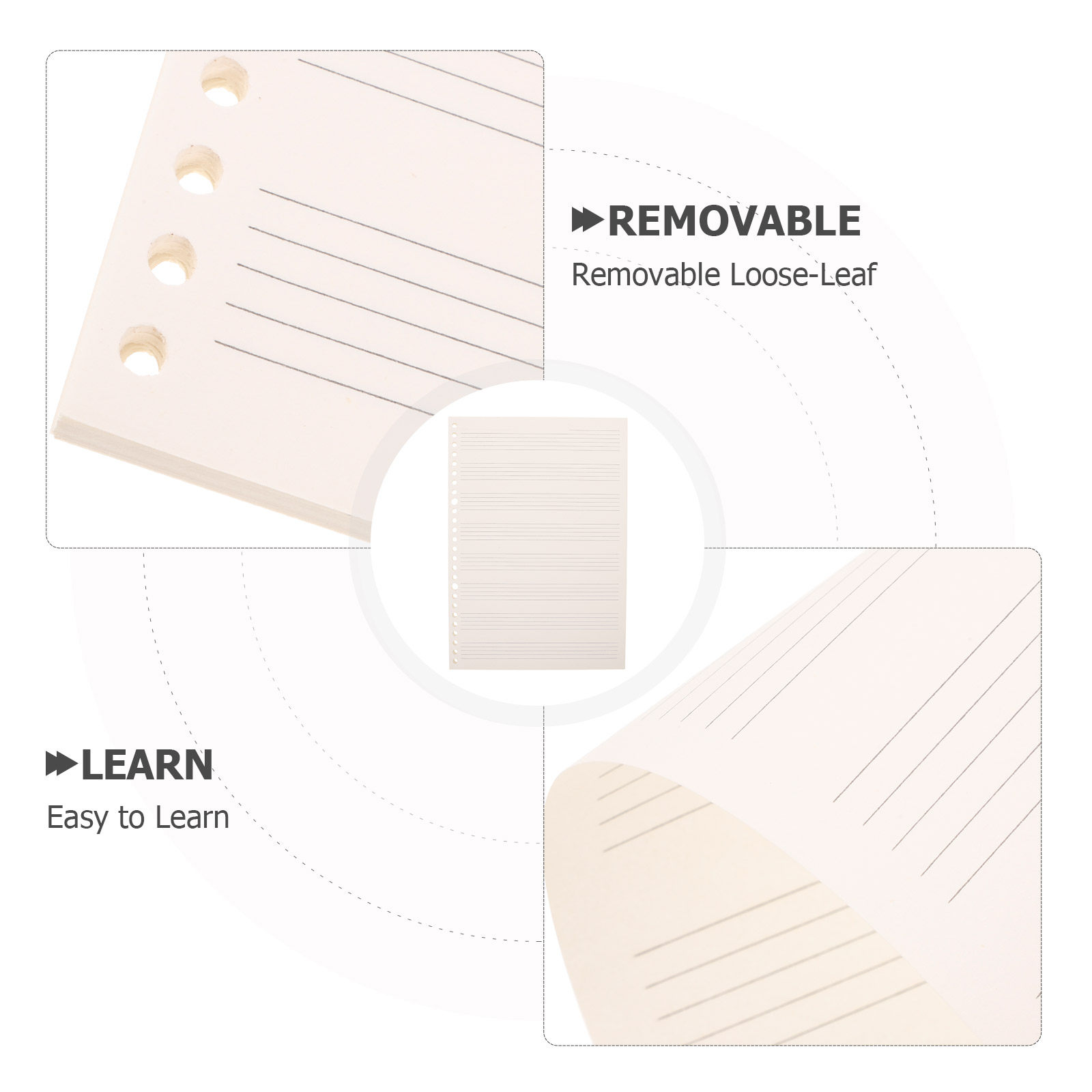 3 unidades de caderno de parti - Blank Sheet Music Notebook avaliação e preço