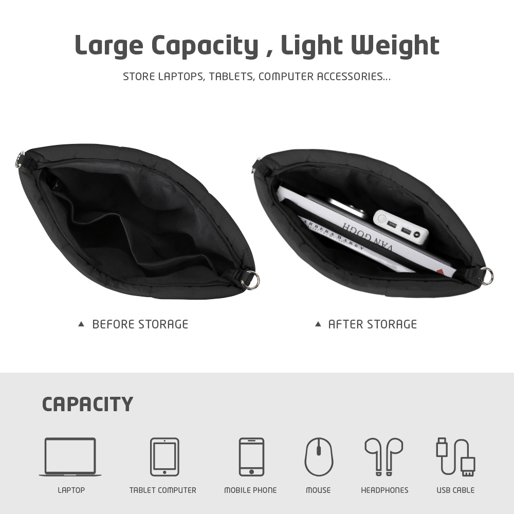 Capa acolchoada para laptop de - Magazines avaliação e preço