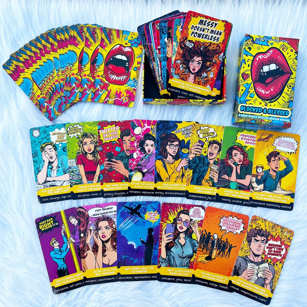 Baralho de 54 cartas, tamanho  - Tarot Deck With Guidebook avaliação e preço