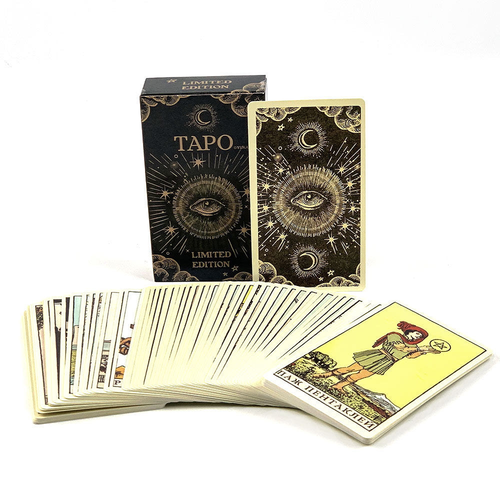 Cartas de tarô russa TAPO de e - Tarot Deck With Guidebook avaliação e preço