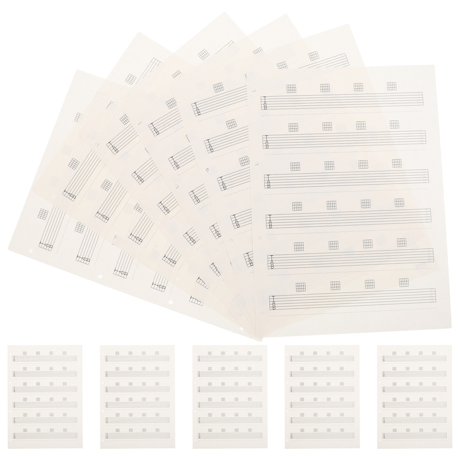 85 folhas de partitura portáte - Blank Sheet Music Notebook avaliação e preço