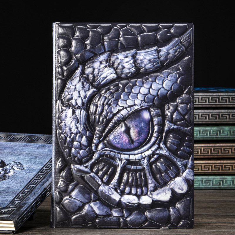 Caderno A5 com Olho de Dragão  - Vintage Leather Journal Notebook avaliação e preço