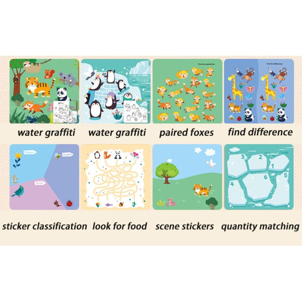 Livro de Desenho Mágico com Ág - Reusable Water Magic Coloring Book avaliação e preço